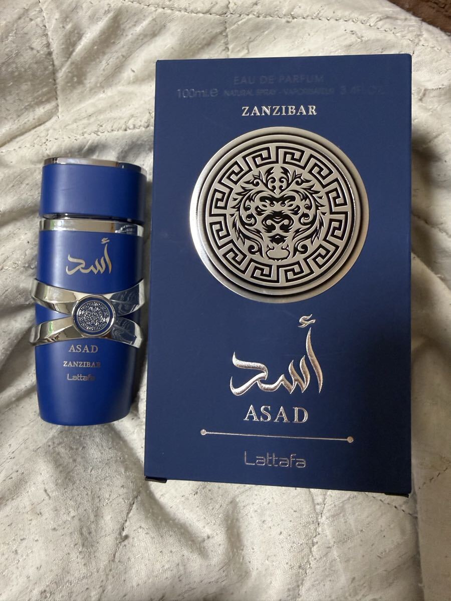 Lattafa asad zanzibar 100ml 香水 ドバイ香水 拍卖