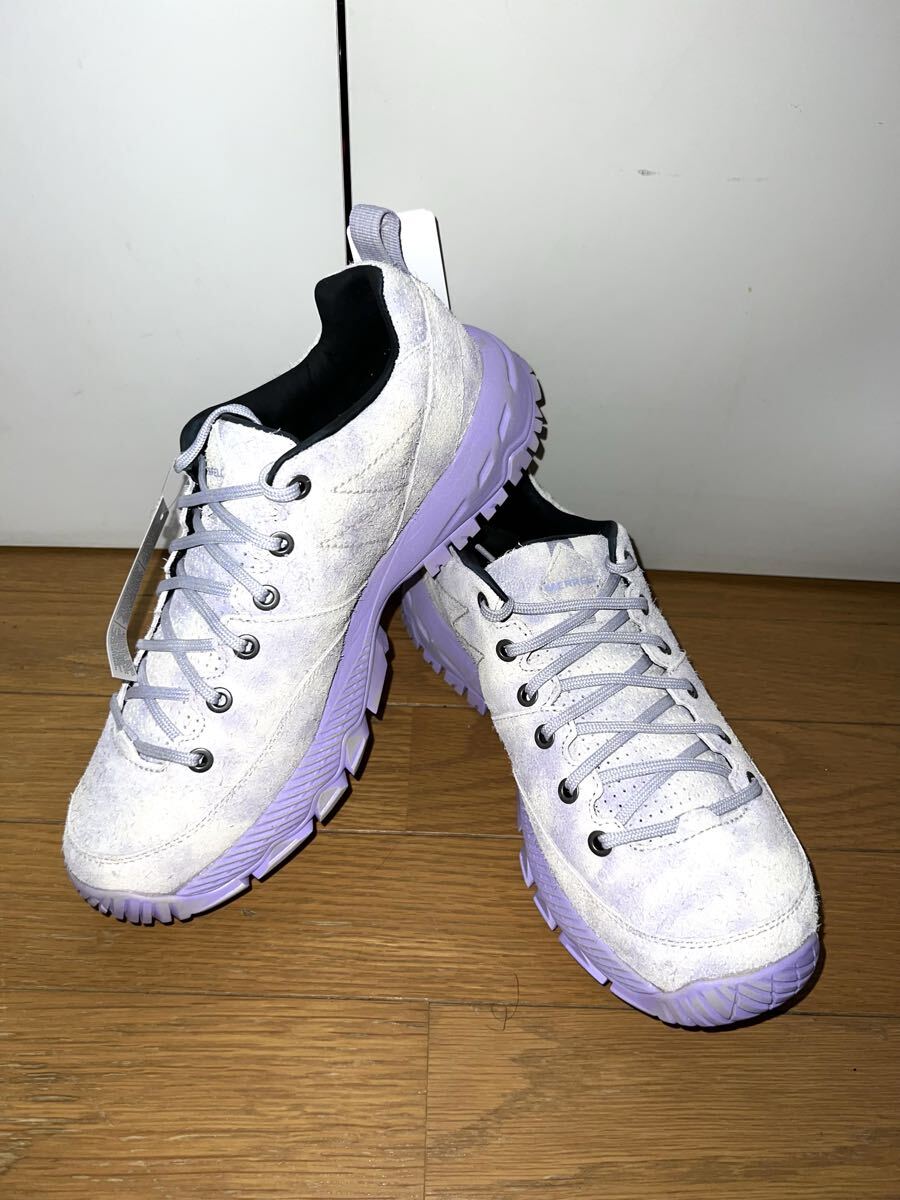 新品 未使用 MERRELL MQM ACE LTR FP VIOLET Vibram メレル レザー シューズ ビブラムソール アウトドア タウンユース 紫色 US9.5 27.5cm拍卖