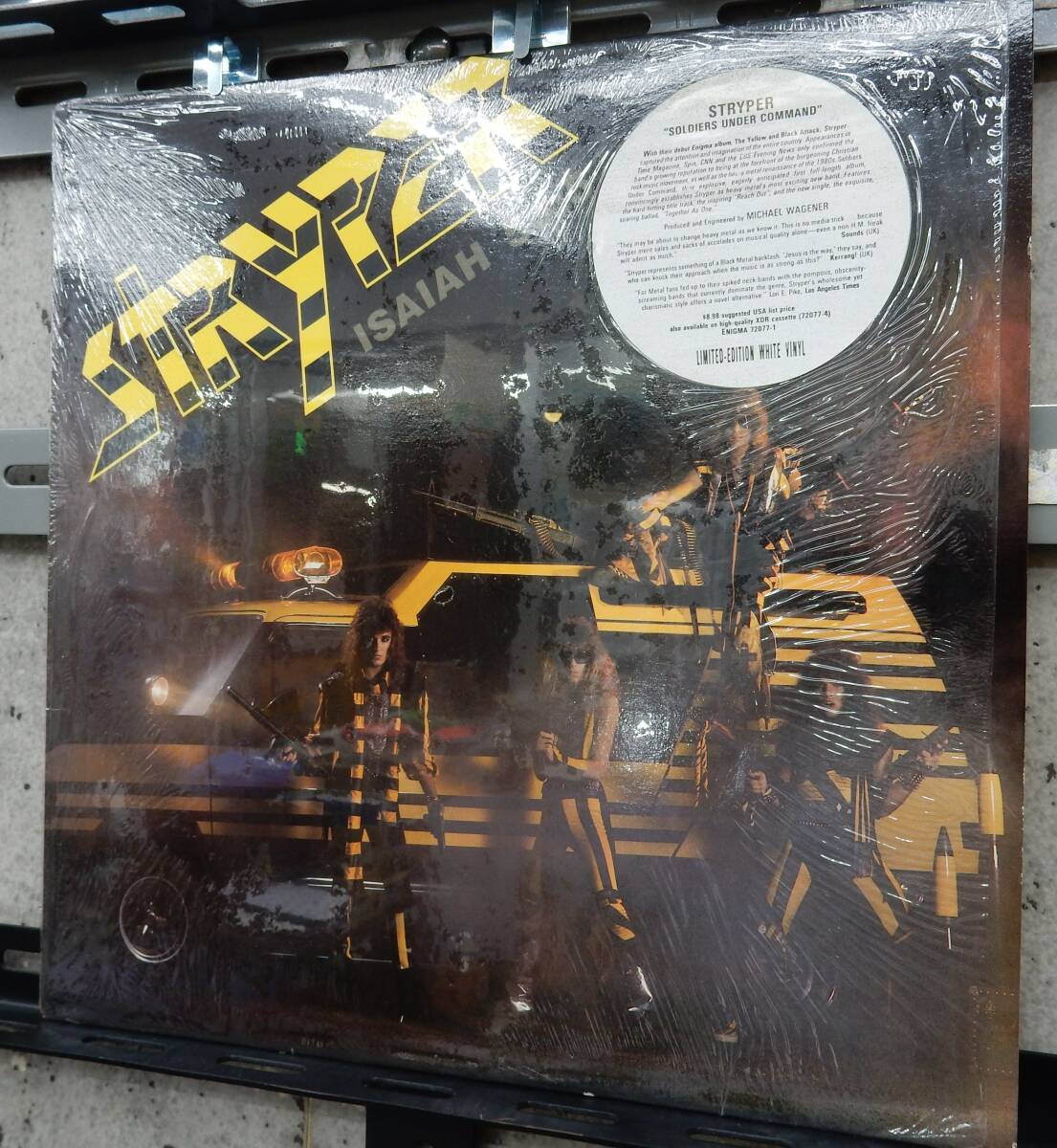 (カラー盤 LP) STRYPER SOLDIERS UNDER COMMAND拍卖