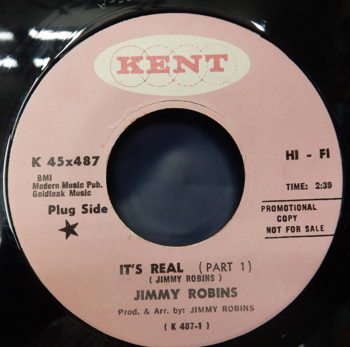 (プロモ盤 EP) JIMMY ROBINS IT'S REAL 拍卖