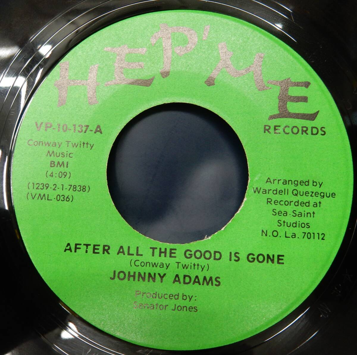 EP) JOHNNY ADAMS AFTER ALL THE GOOD IS GONE拍卖