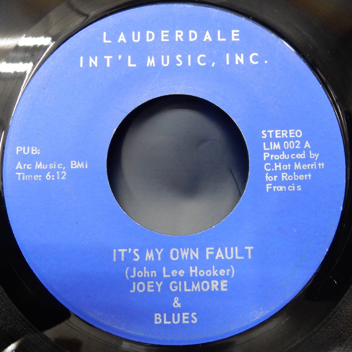 (EP) JOEY GILMORE & BLUES IT'S MY OWN FAULT拍卖