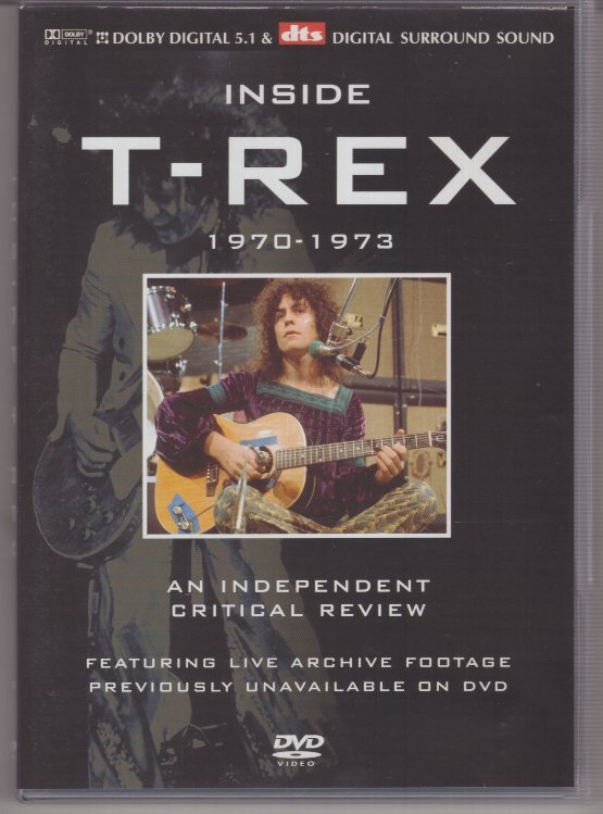 (輸入盤 DVD) INSIDE T-REX A CRITICAL REVIEW 1970-1973拍卖