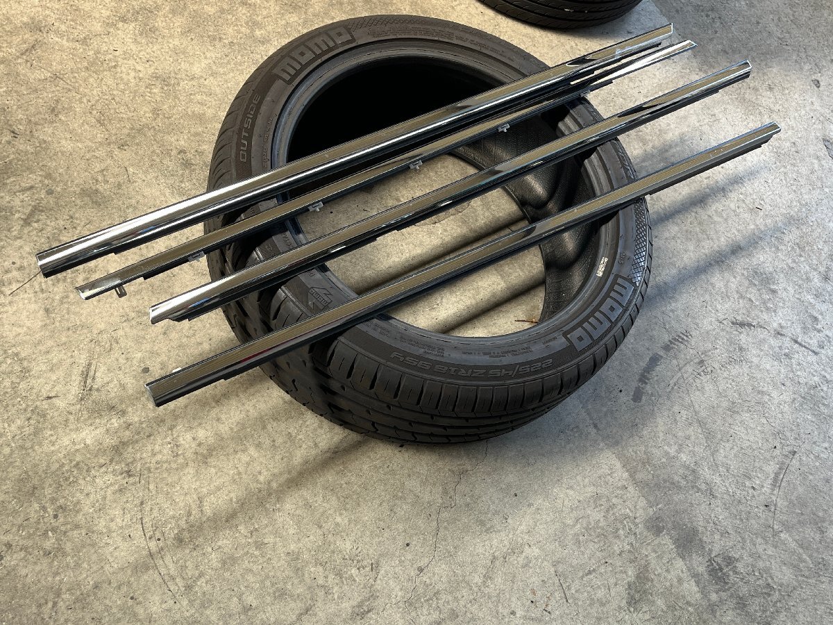 平成16年 TOYOTA トヨタ セルシオ UCF31 後期 メッキドアモール フロント リアセット 9918拍卖