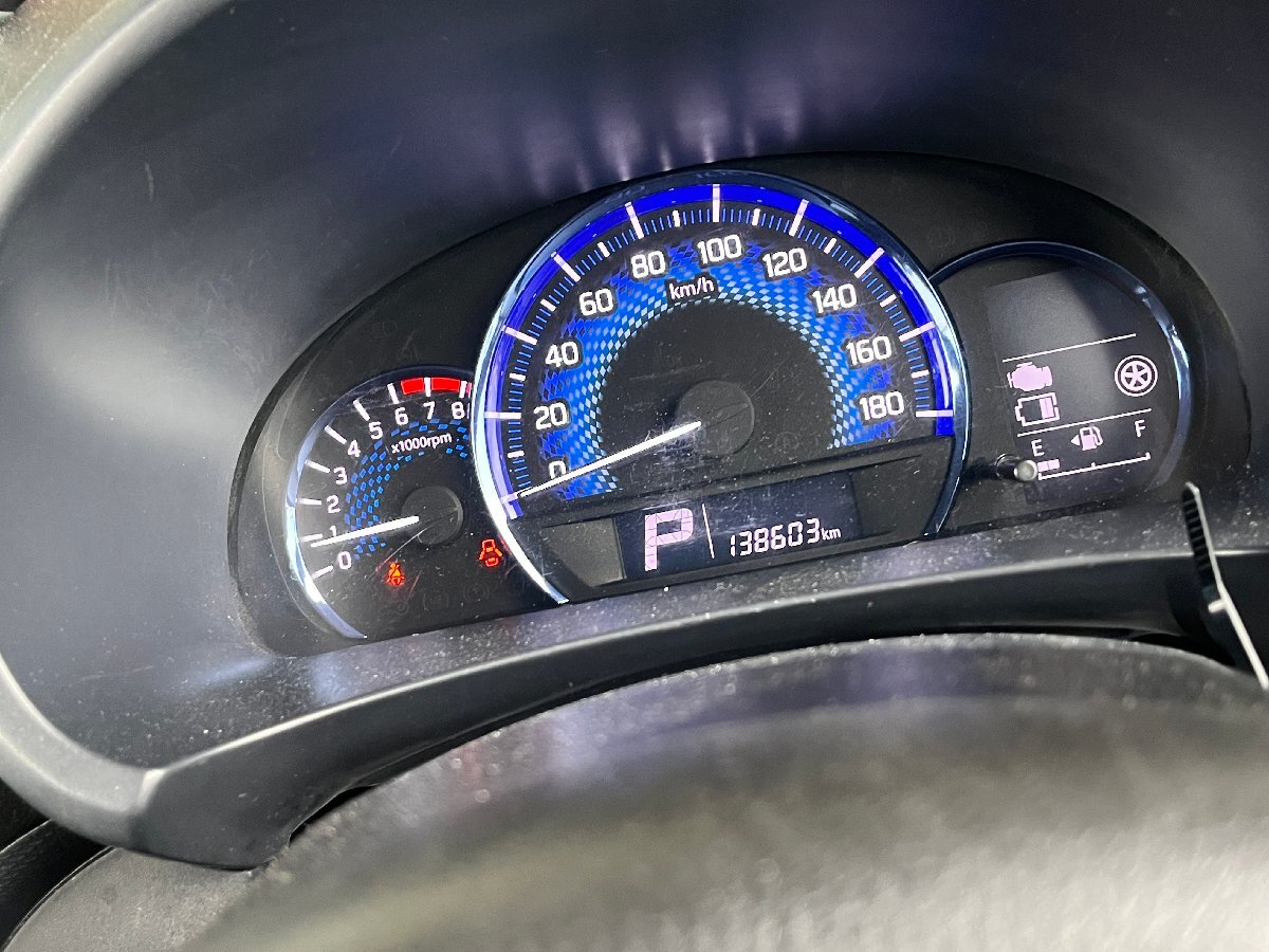 平成26年 SUZUKI スズキ ソリオ MA15S  BLACK&WHITE  スピードメーター 138603km 計器 13拍卖