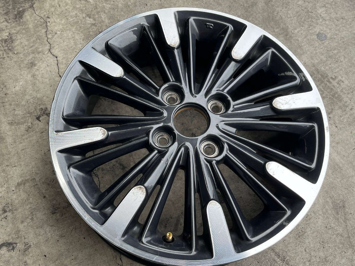 SUZUKI スズキ スペーシアカスタム ホイール 1本 15インチ× 4.5J 4H PCD100 +45 23拍卖