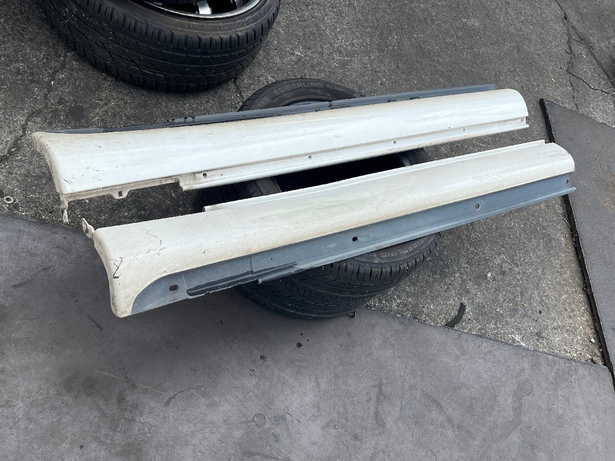 平成17年 TOYOTA トヨタ セルシオ UCF31 後期 サイドスポイラー アンダースポイラー 左右セット 51拍卖