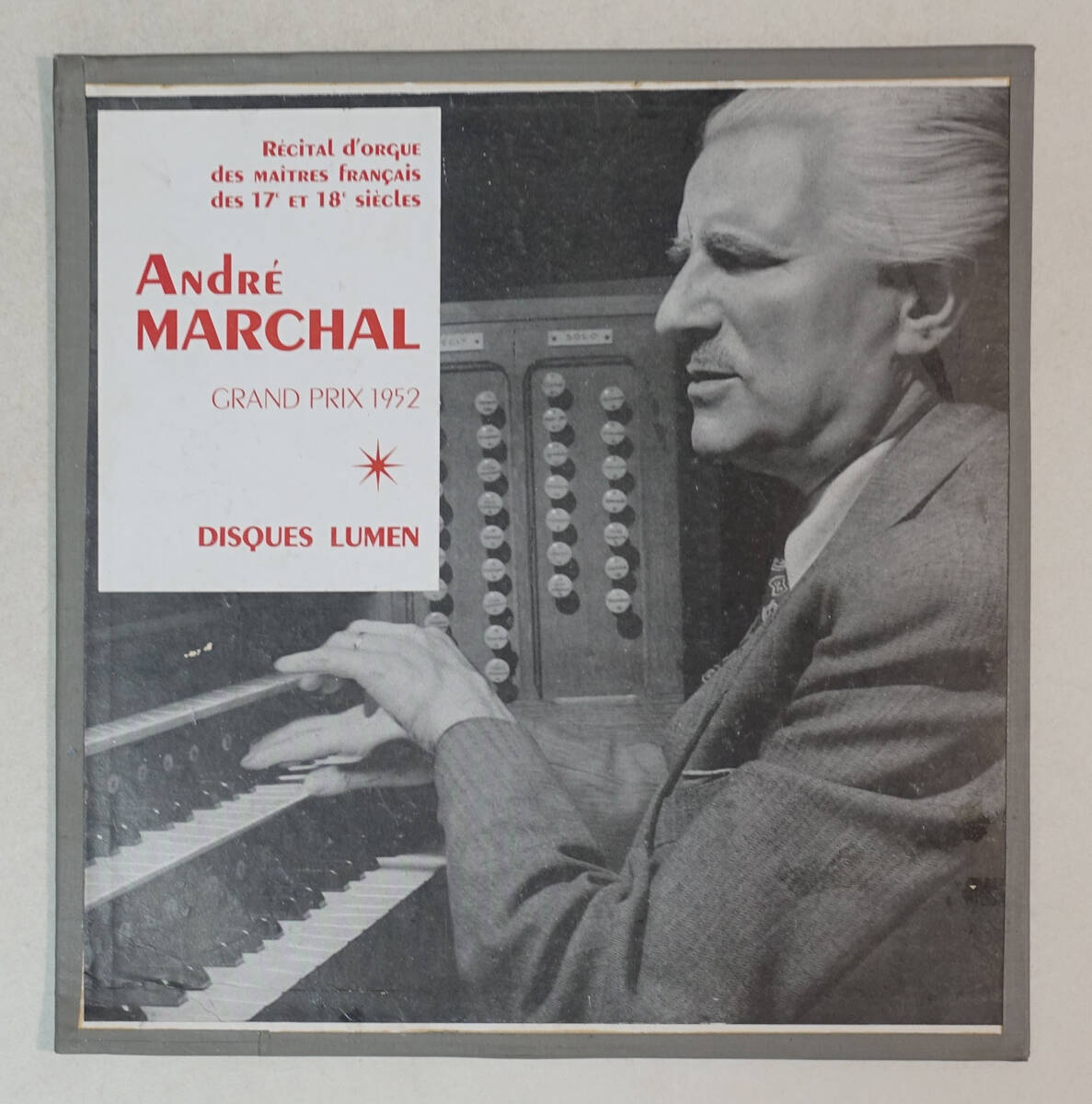 仏LUMEN アンドレ・マルシャルのリサイタル拍卖