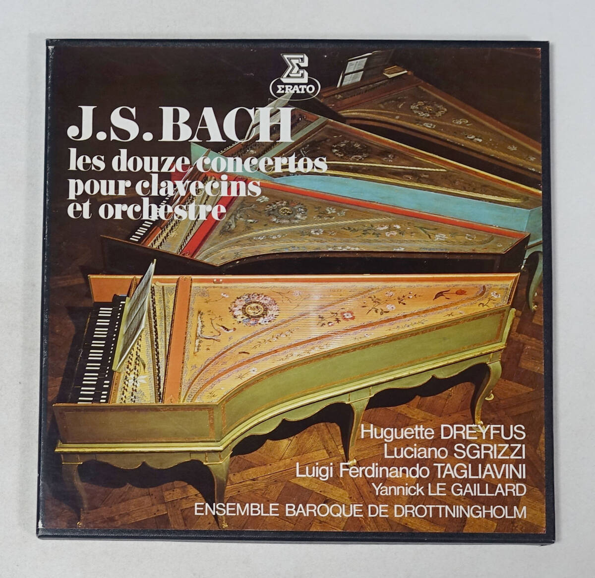仏ERATO STU バッハ: チェンバロ協奏曲集 ドロットニンホルム・バロック・アンサンブル拍卖