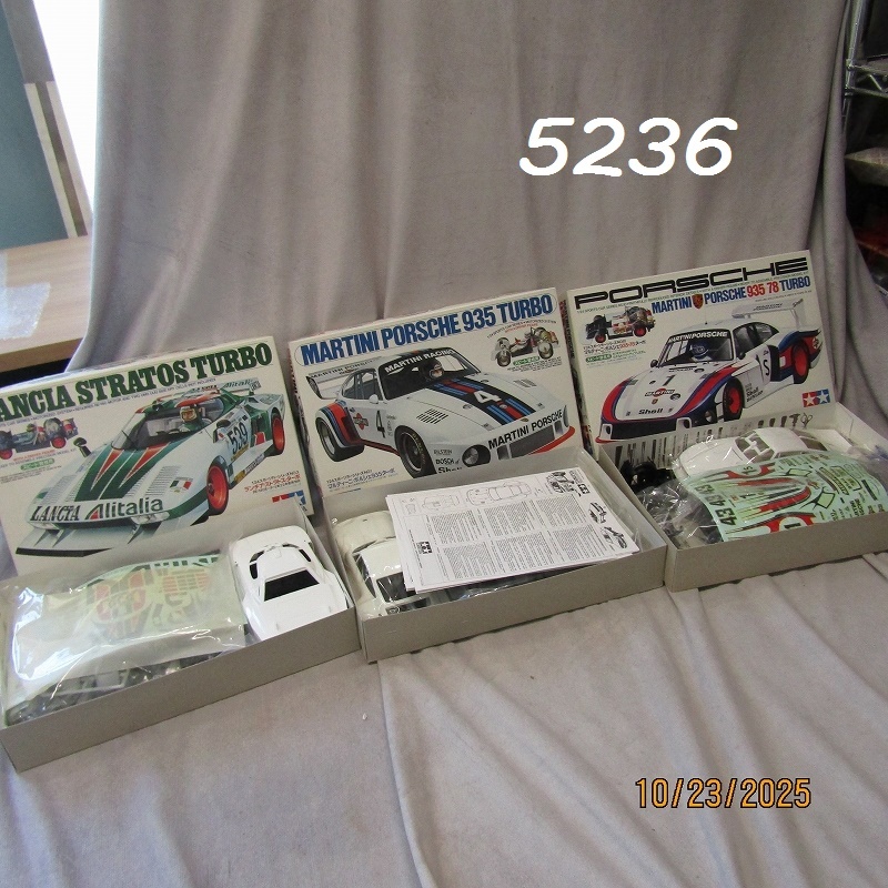 ●FK-5236 未組立 タミヤ 1/24 スピード 競技用 プラモデル ランチア ストラトス ターボ マルティーニ ポルシェ 20251028拍卖