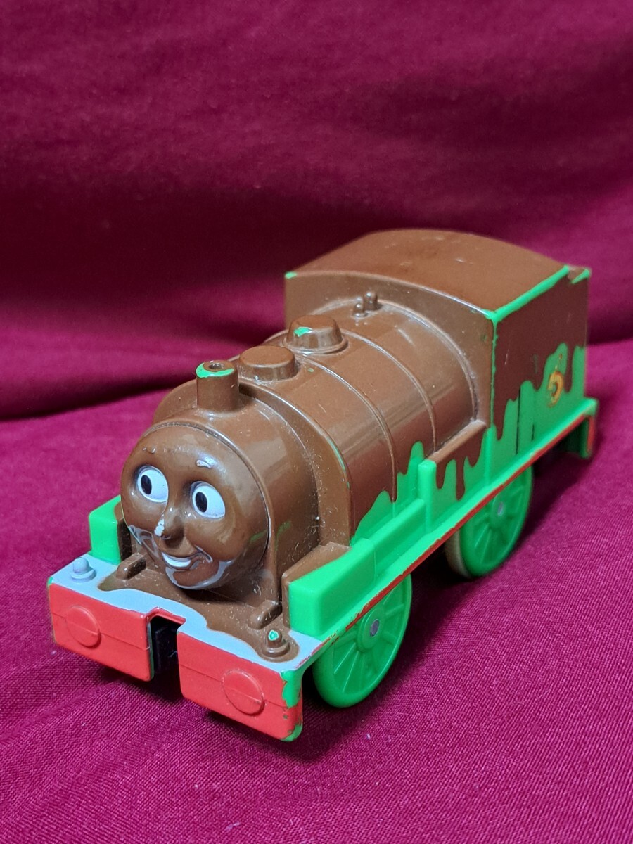 プラレール トーマスシリーズ チョコレートパーシー 中古品 きかんしゃトーマス拍卖