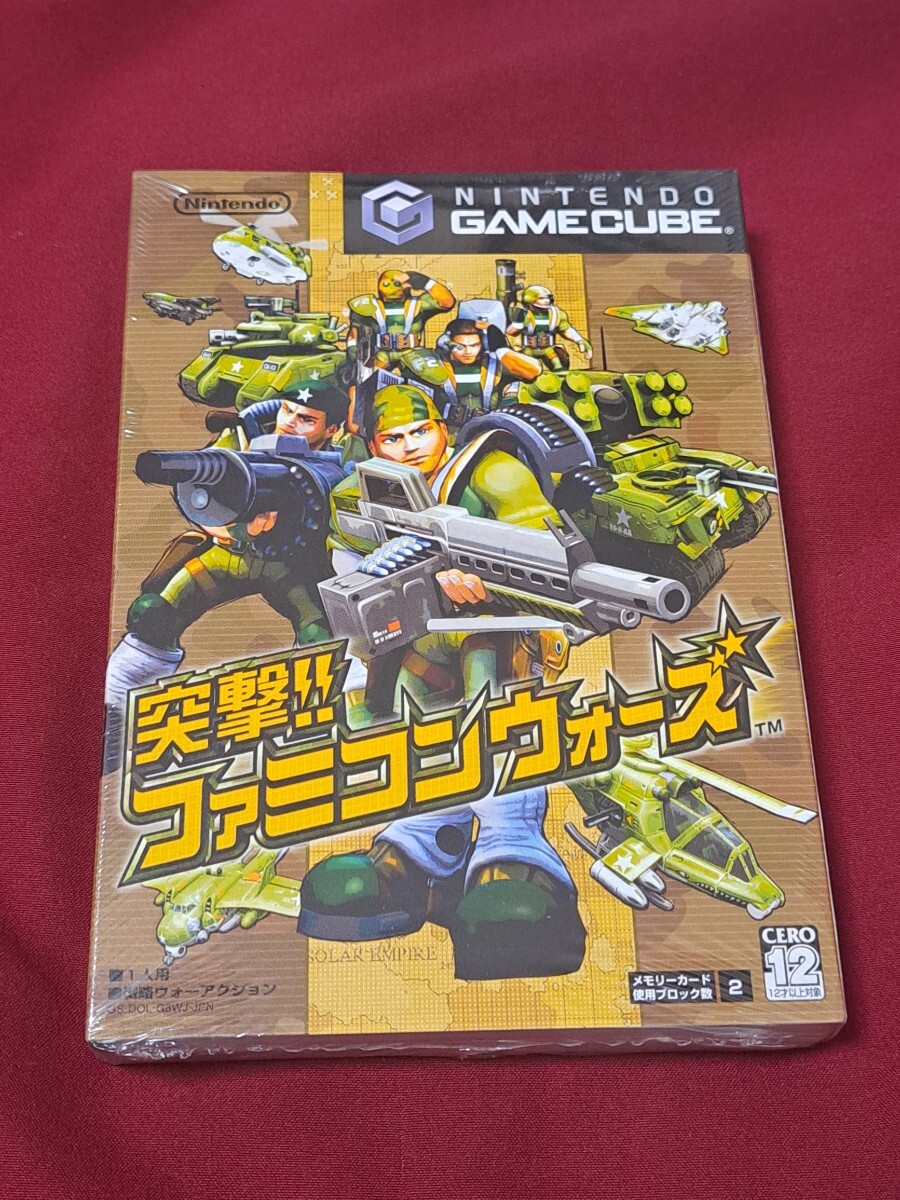 未開封品 任天堂 ゲームキューブ 突撃!! ファミコンウォーズ GC NGC ゲームキューブソフト拍卖