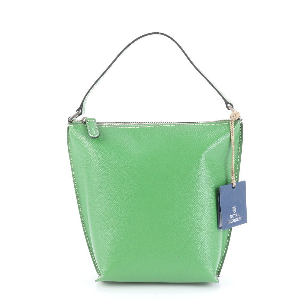 1円■未使用■ROYAL HIGHNESS ロイヤル ハイネス■イタリア製 レザー ハンドバッグ トート バケツ型 レディース メンズ RUE CQ12-4拍卖