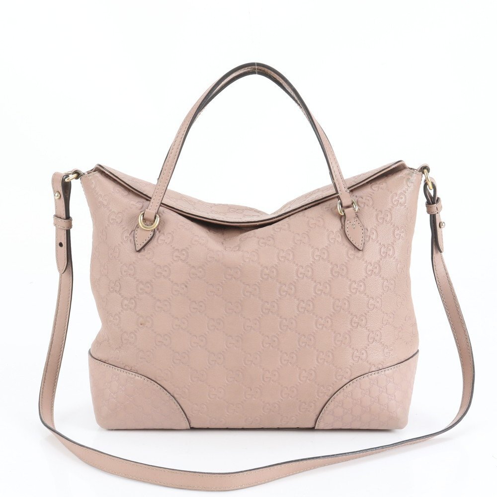 1円■極美品■グッチ グッチシマ 353120 レザー 2WAY ショルダー バッグ 斜め掛け クロスボディ ハンド ピンク レディース ERR CX15-10拍卖