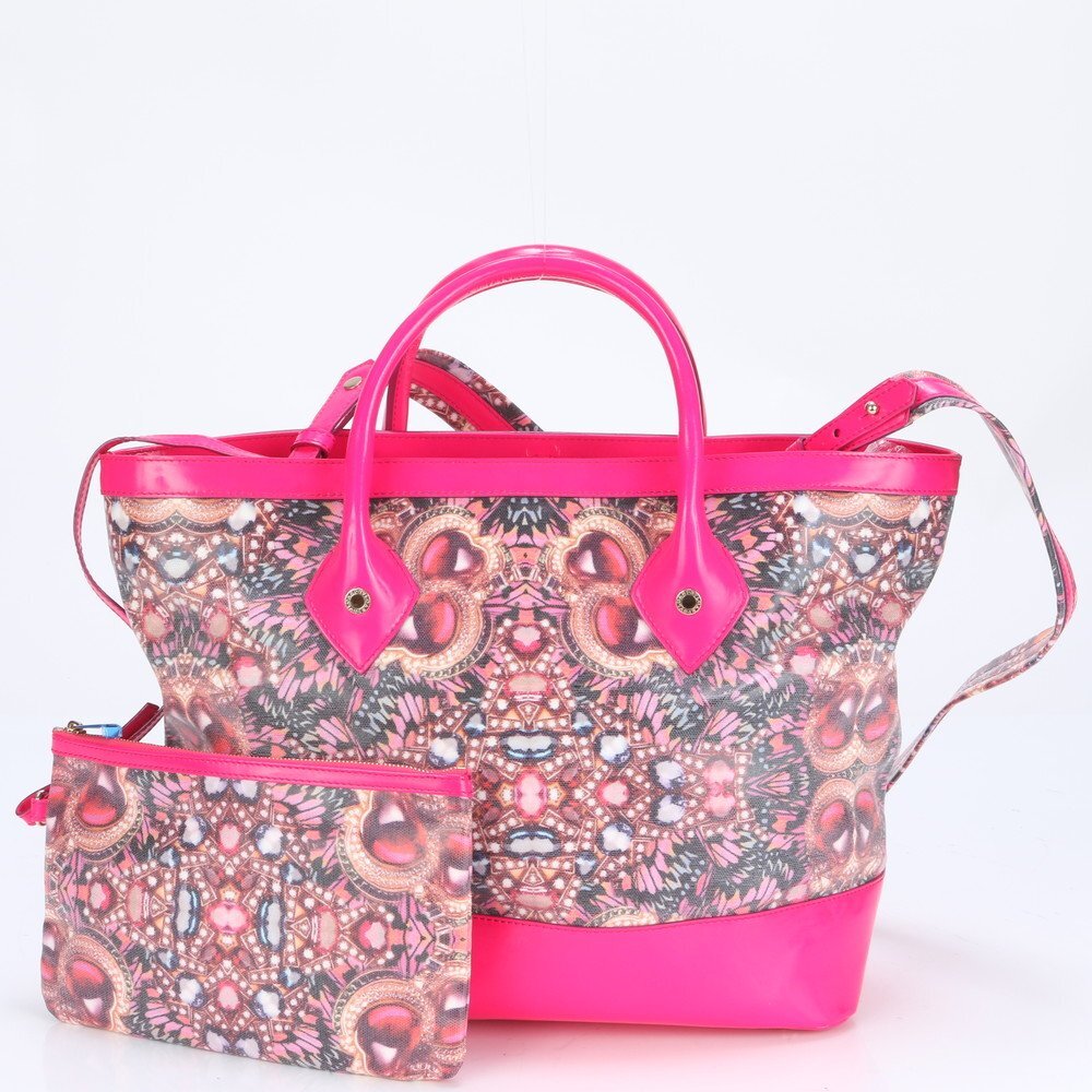 1円 極美品 ブルガリ ホログラムシール マシュー ウィリアムソン 2WAY トート バッグ 斜め掛け 肩掛け ショルダー A4 レディース EUE BY2-9拍卖