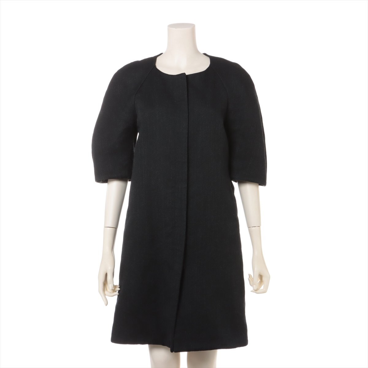 1円■美品■マルニ■フレア■ワンピース■アパレル■服 人気 おしゃれ フォーマル ネイビー 38■Sサイズ レディース MFT 1023-E45拍卖