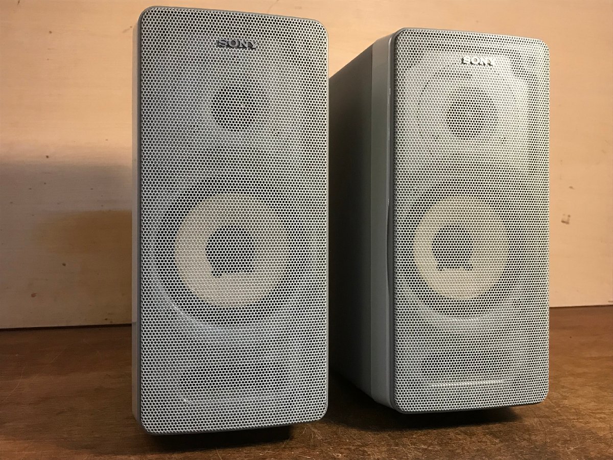 BA3238■送料込■SONY スピーカー PCVA-SS1 オーディオ 機器 音響 家電 電化製品 アンティーク 5650g●ジャンク扱い●2点まとめて/くATら拍卖