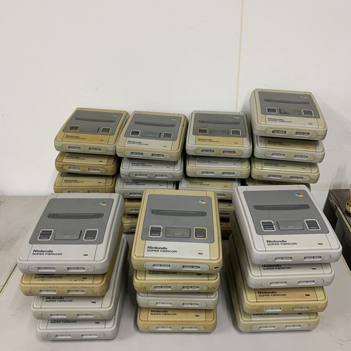 Nintendo スーパーファミコン ニンテンドー SFC 任天堂.まとめ売り33台 SHVC-001 #3拍卖