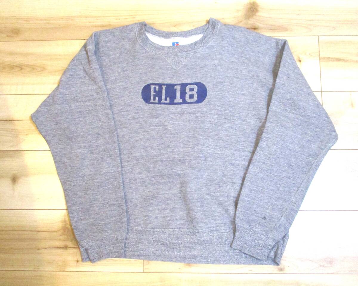 80s RUSSELL ATHLETIC ラッセルアスレチック カプセルプリント ヴィンテージスウェット拍卖