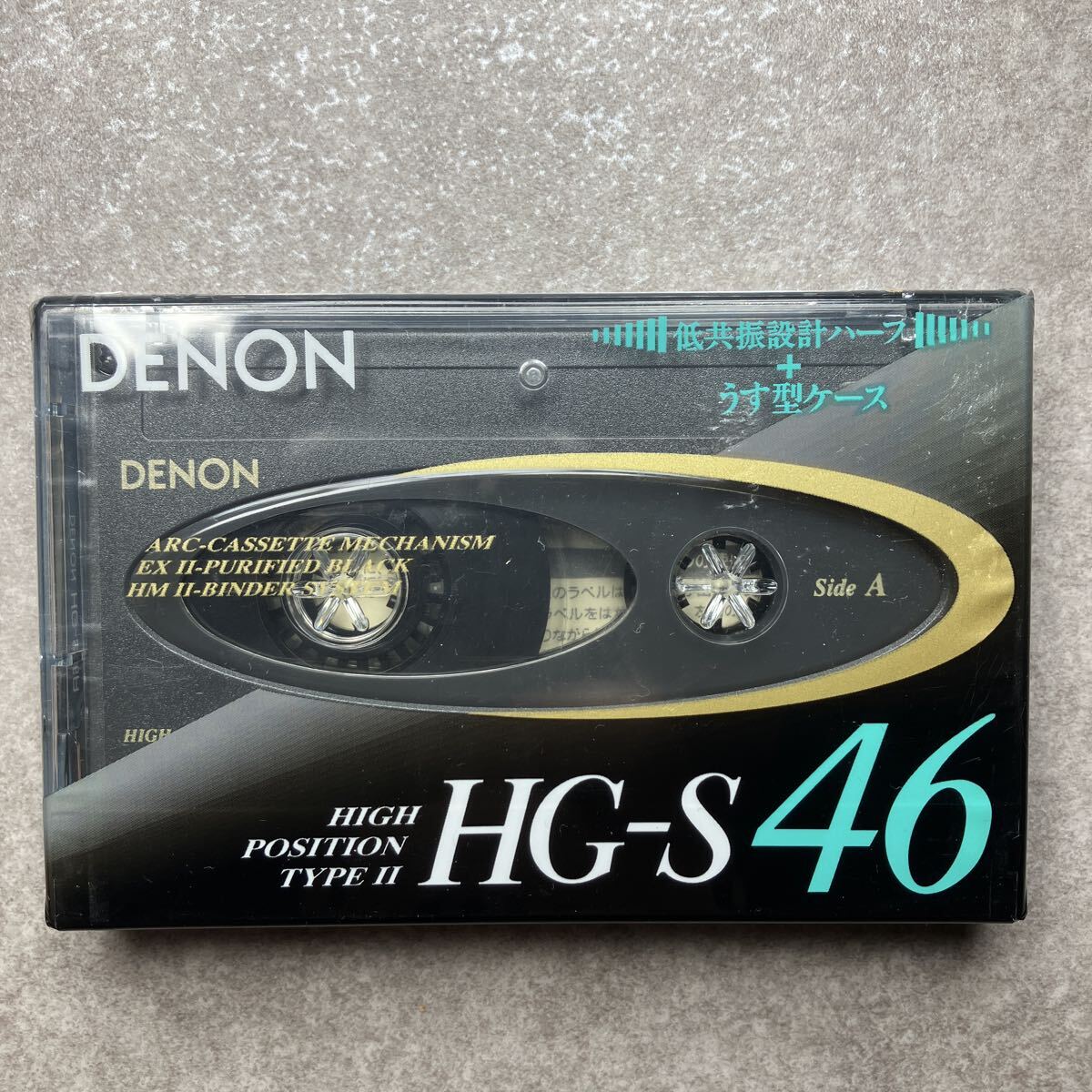 未使用 DENON カセットテープ HG-S46 ハイポジ タイプⅡ 現状拍卖