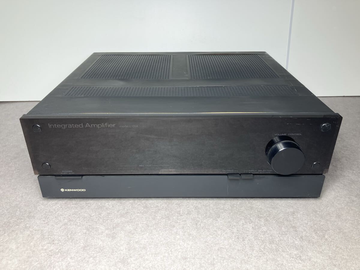 ケンウッド STEREO INTEGRATED AMPLIFIRE L-01A アンプ(ジャンク)拍卖