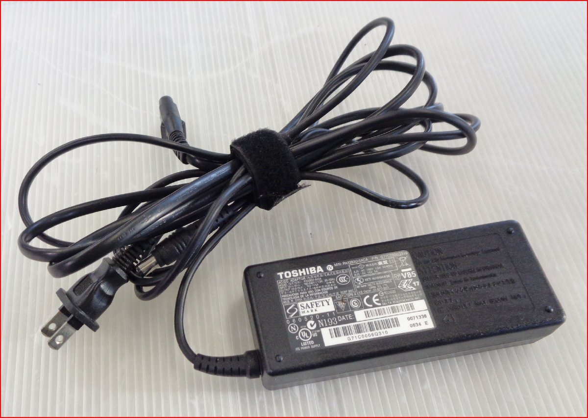 Bana8◆K◆TOSHIBA/東芝 AC/DCアダプター PA3283U-5ACA拍卖