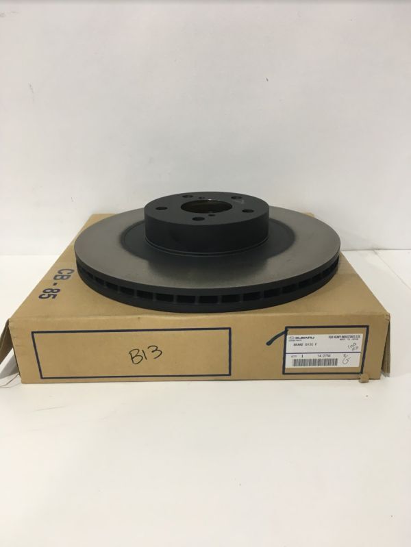 在庫希少!【未使用 スバル 純正】BRZ ZC 流用 ブレーキローター 軽量化 ブレーキ デイスク フロント 2個セット拍卖