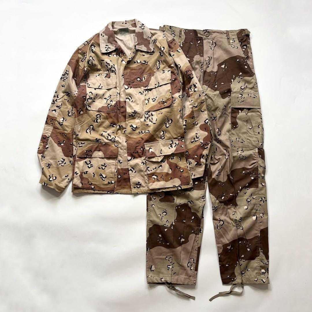 MILITARY ミリタリー カモ セットアップ 軍 ミリタリー 総柄 カーゴパンツ ジャケット オーバーサイズ 迷彩 総柄 ストリート拍卖