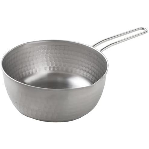 雪平鍋(18cm) アーネスト 【日本製】 燕三条 雪平鍋 (片手鍋) IH/食洗機対応 18cm ステンレス (サビにくい) 打ち出し(変形しにくい/耐久性拍卖