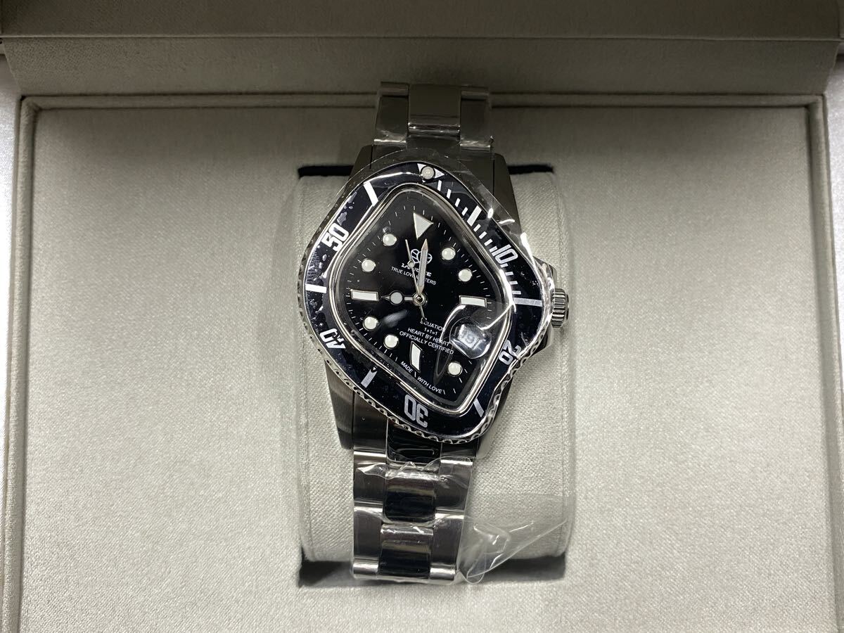 新品未使用 LAARVEE ラーヴィ 腕時計 PEA001 ブラック デイト 即発送可能拍卖