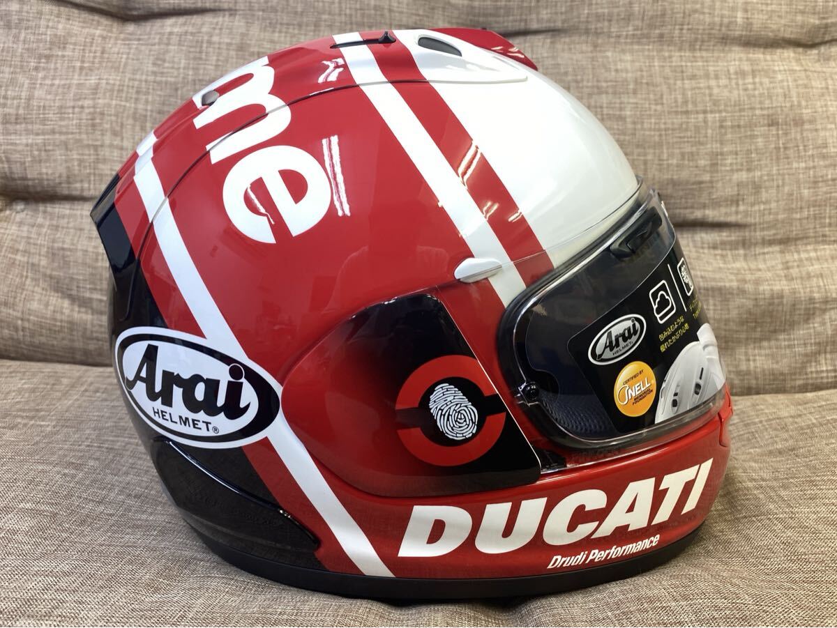 新品 正規品 DUCATI ドゥカティ × SUPREME シュプリーム × Arai アライ フルフェイスヘルメット XL ヘルメット バイク RX-7X コルセアX拍卖