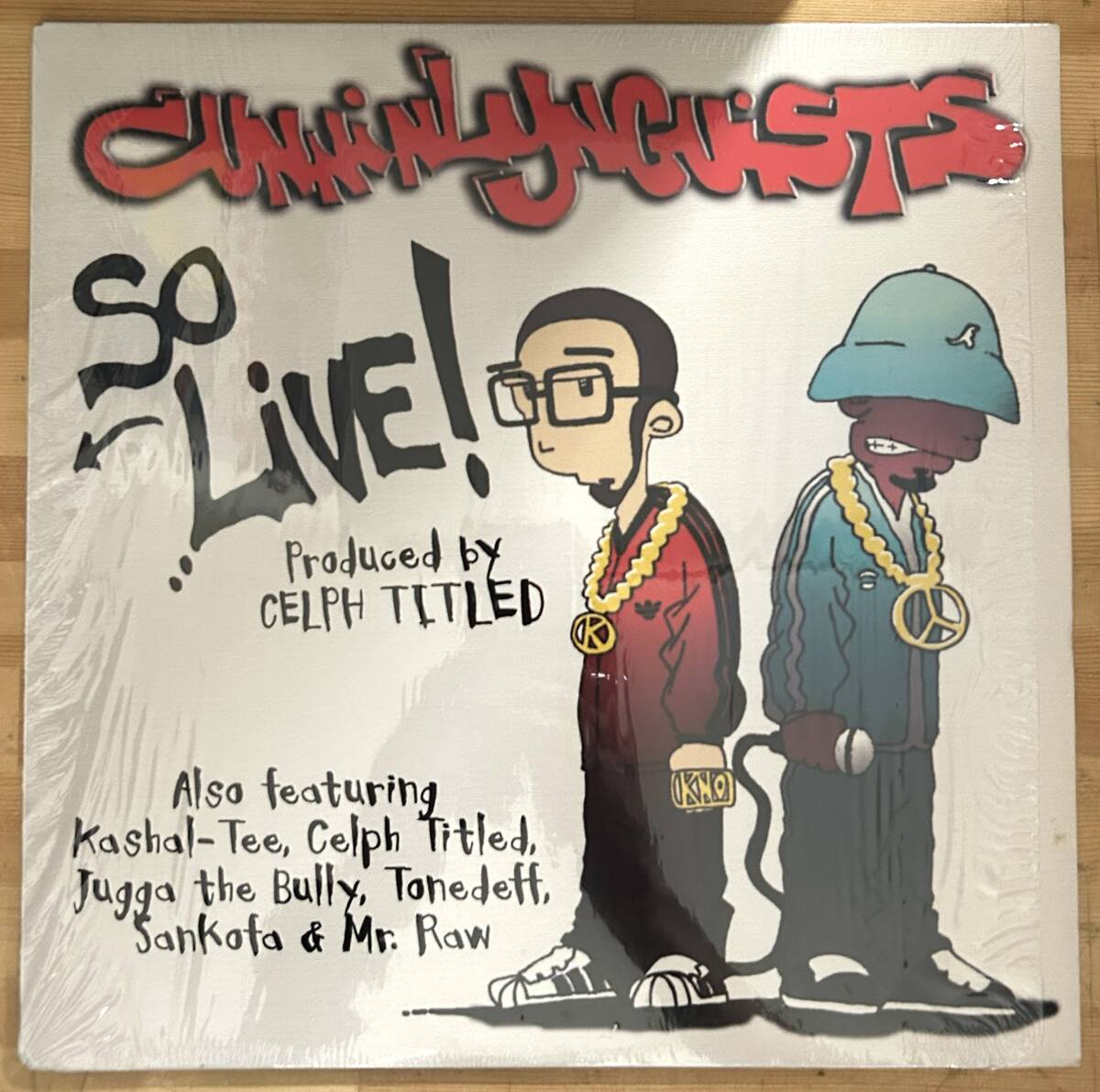 1028)CUNNINLYNGUISTS ㊦ 12インチ SO LIVE! シュリンク付き拍卖