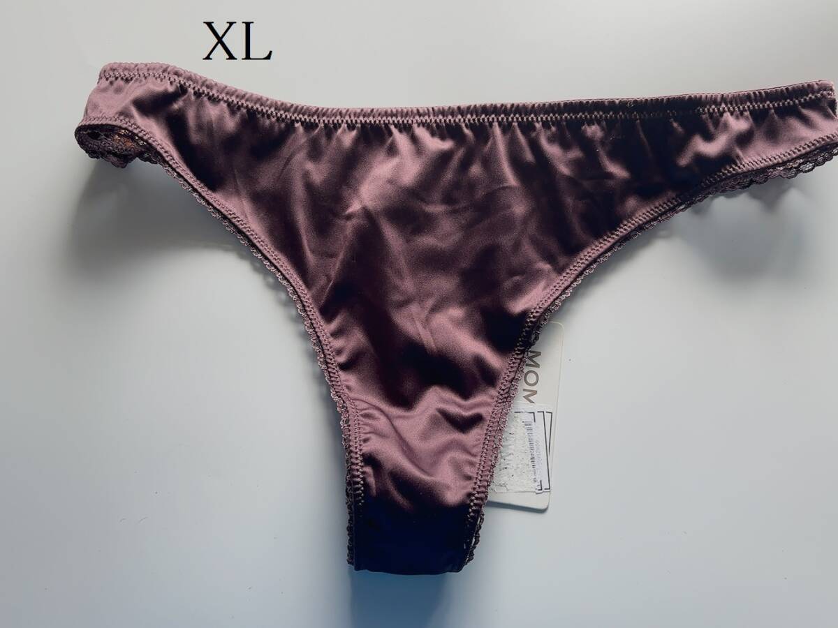 XL☆LINGA DARE リンガドーレ海外高級下着 タンガ 茶拍卖