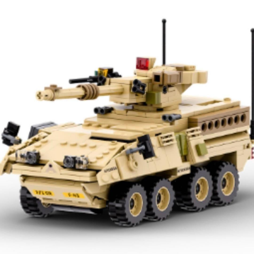 レゴ ブロック 互換 M1128 ストライカー MGS 戦車 歩兵戦闘車拍卖