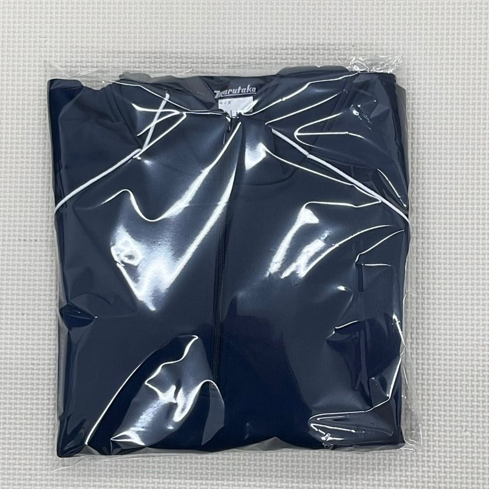 (未使用品)(K) スクール スポーツウェア サイズ LL ◆紺×オレンジ/白ライン◆Marutaka◆長袖◆ジャージ◆男女兼用◆中学生◆高校生拍卖