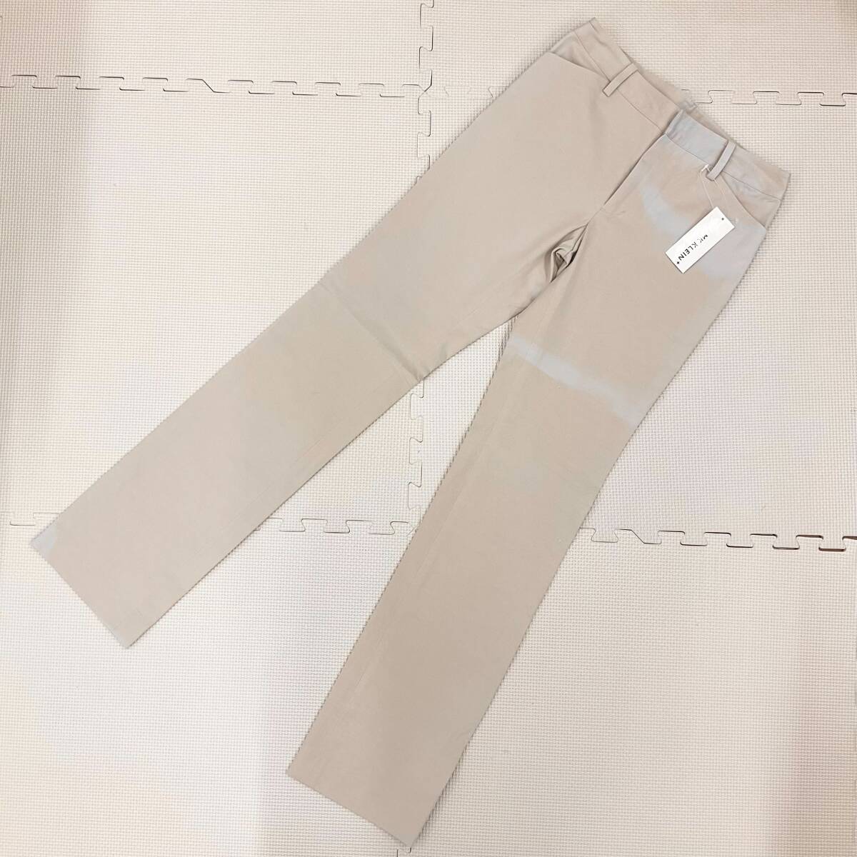 (未使用品/訳あり)(K)【フレアパンツ】レディースパンツ サイズ 36 ◆W60cm◆ベージュ◆MK KLEIN+◆拍卖