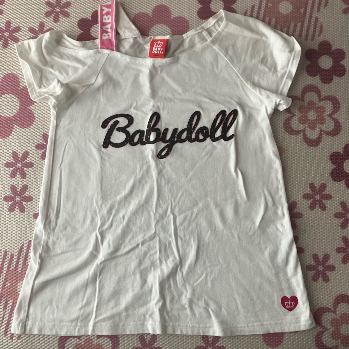 Babydoll ホワイト Tシャツ 140拍卖