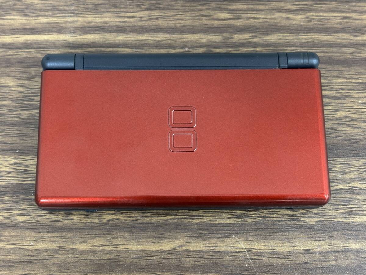 20461★NintendoDSLite 任天堂DSLite ニンテンドーDSLite ゲーム機 本体のみ クリムゾンブラック 赤×黒 USG-001拍卖