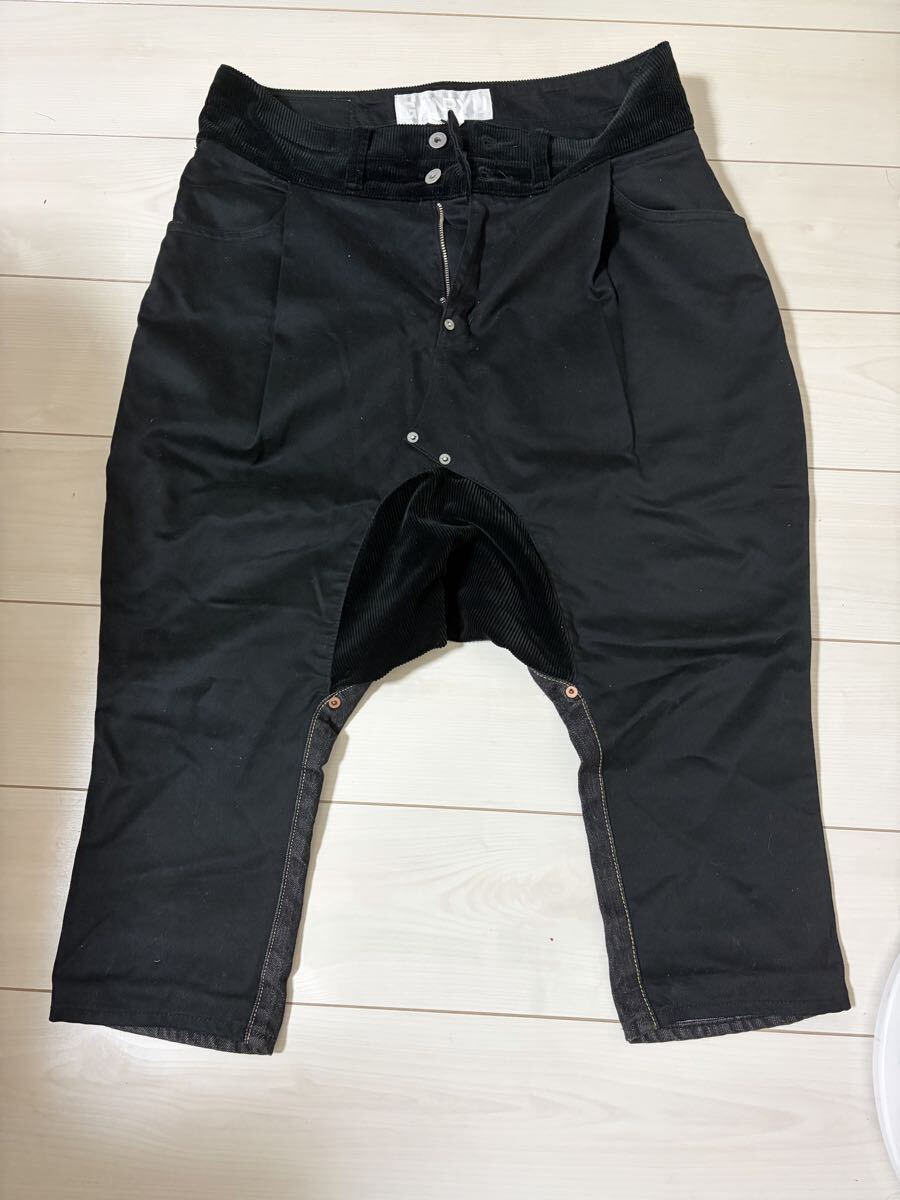 GANRUY ガンリュウ  サルエル  COMME GARCONS doublet saint michael コムデギャルソン パンツ拍卖