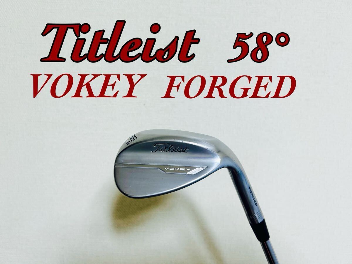 ★ Titleist ★ タイトリスト VOKEY FORGED ウェッジ 58° 06 B 2021 日本仕様拍卖