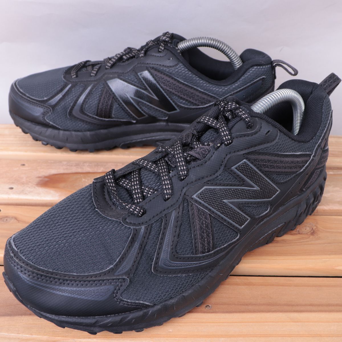 z2355【410】ニューバランス US8 26.0cm/黒 ブラック newbalance メンズ スニーカー 中古拍卖