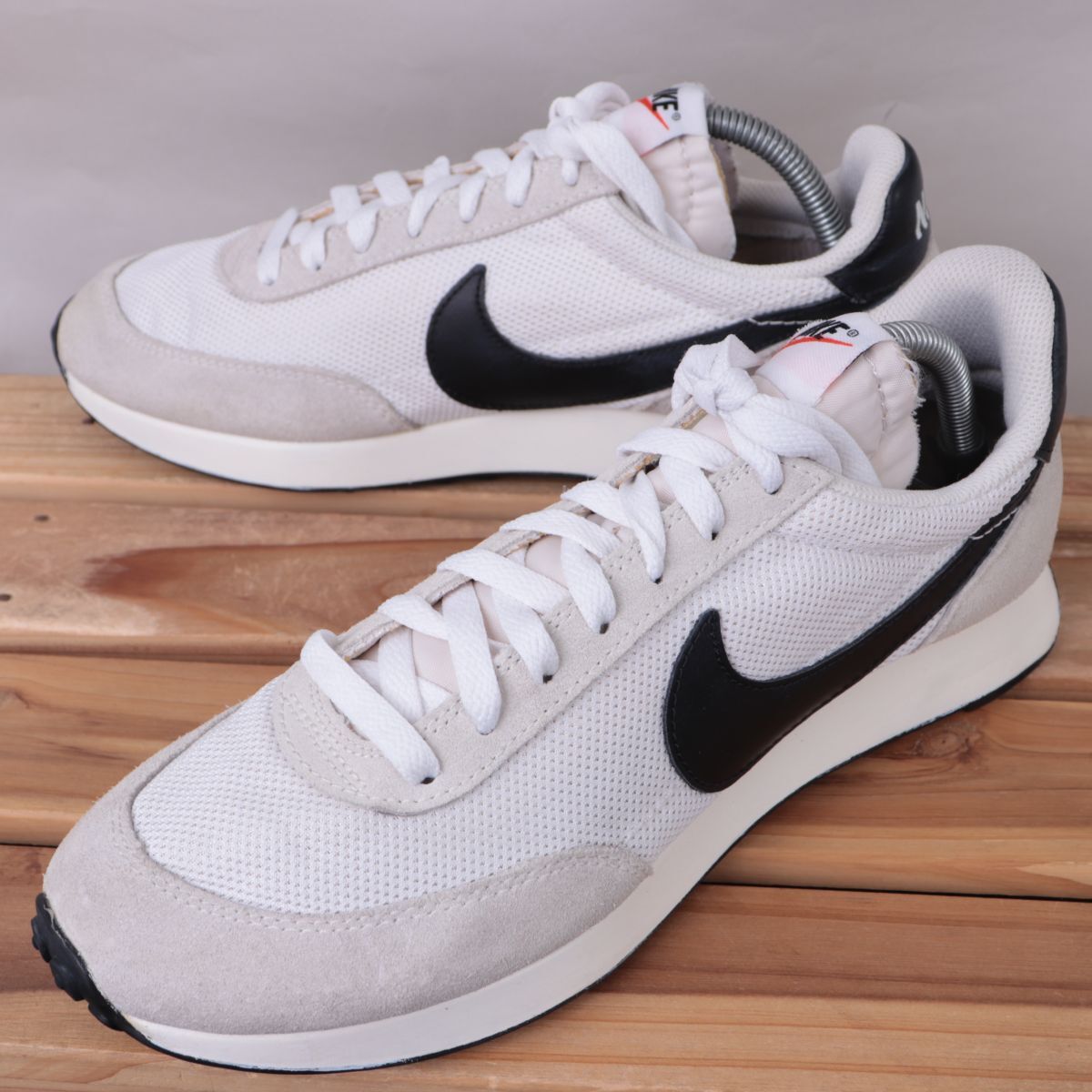 z2444 ナイキ エア テイルウィンド 79 US8.5 26.5cm/白 ホワイト ライトグレー 黒 NIKE AIR TAILWIND 79 メンズ スニーカー 中古拍卖