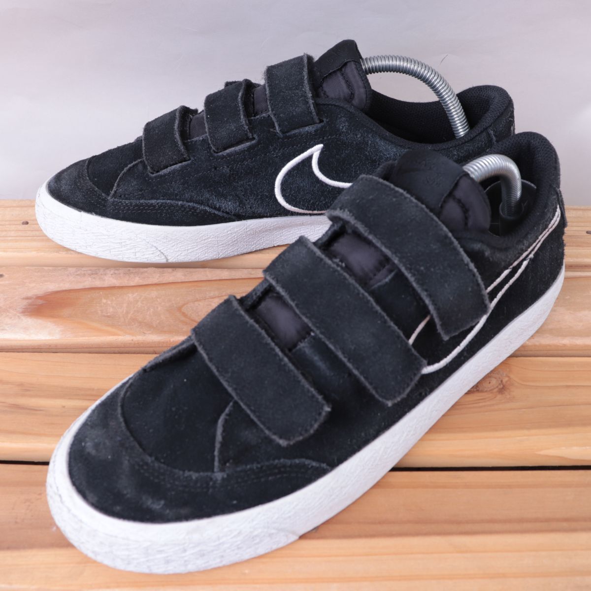 z2761 ナイキ SB ズームブレーザー US8.5 26.5cm/黒 ブラック 白 ホワイト NIKE ZOOM BLAZER メンズ スニーカー 中古拍卖