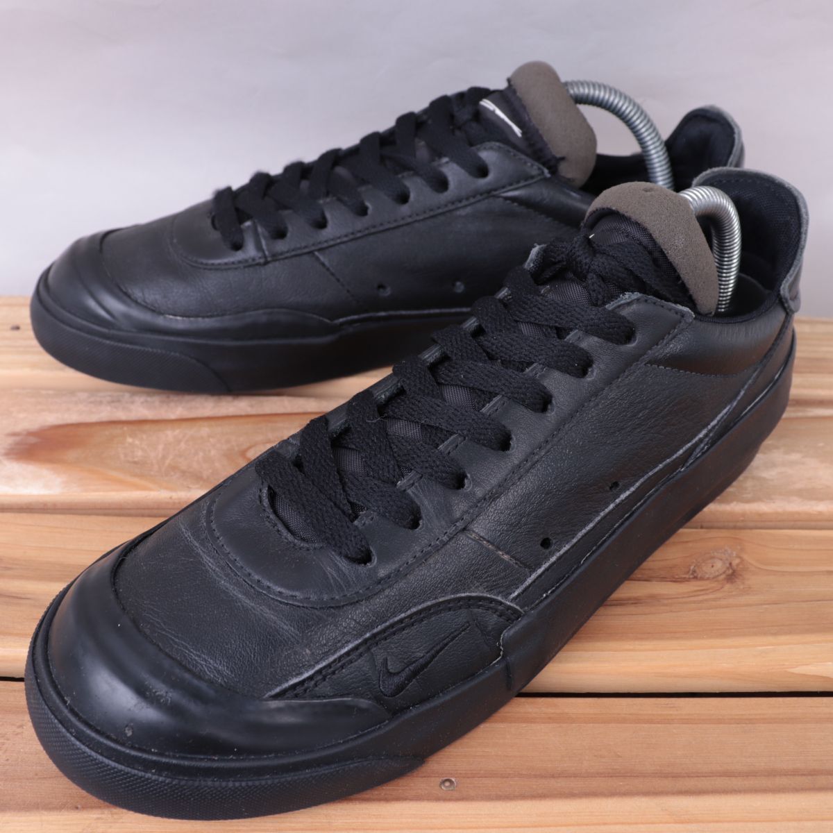 z2855 ナイキドロップタイプ US8 26.0cm/黒 ブラック 白 ホワイト DROP-TYPE メンズ スニーカー 中古拍卖