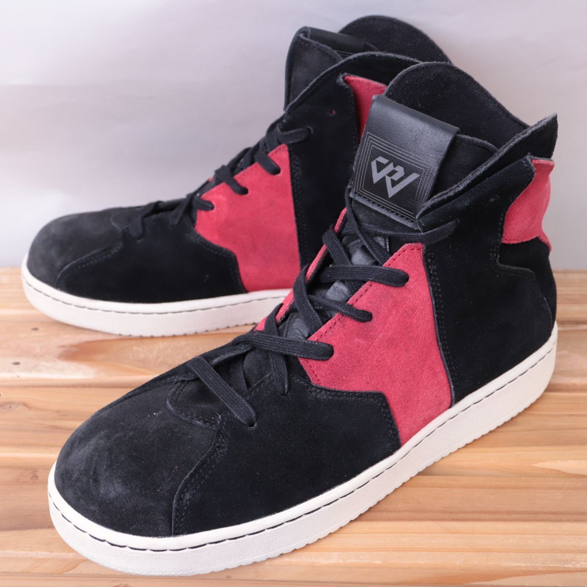 z3006 ナイキ ジョーダン ウエストブルック 0.2 US9 27.0cm/黒 ブラック 赤 レッド NIKE JORDAN WESTBROOK 0.2 メンズ スニーカー 中古拍卖