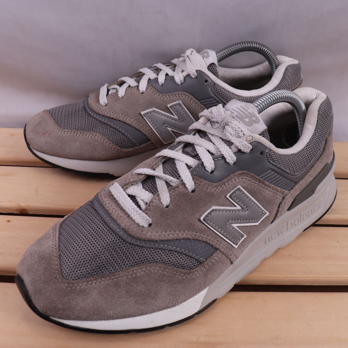 z3020【997H】ニューバランス US8 26.0cm/灰 グレー ライトグレー newbalance メンズ スニーカー 中古拍卖