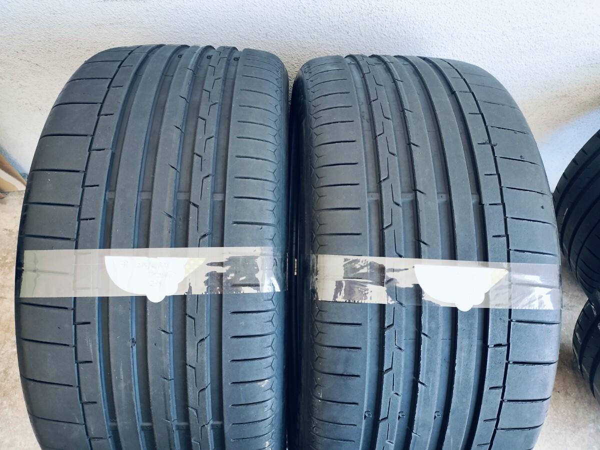 285/40R21 2023年送安バリ山2本コンチネンタルSC6 アウディ承認タイヤ285/40ZR21 285-40-21 285,40,21 Q6 Q7 Q8レンジローバー カイエン VW拍卖