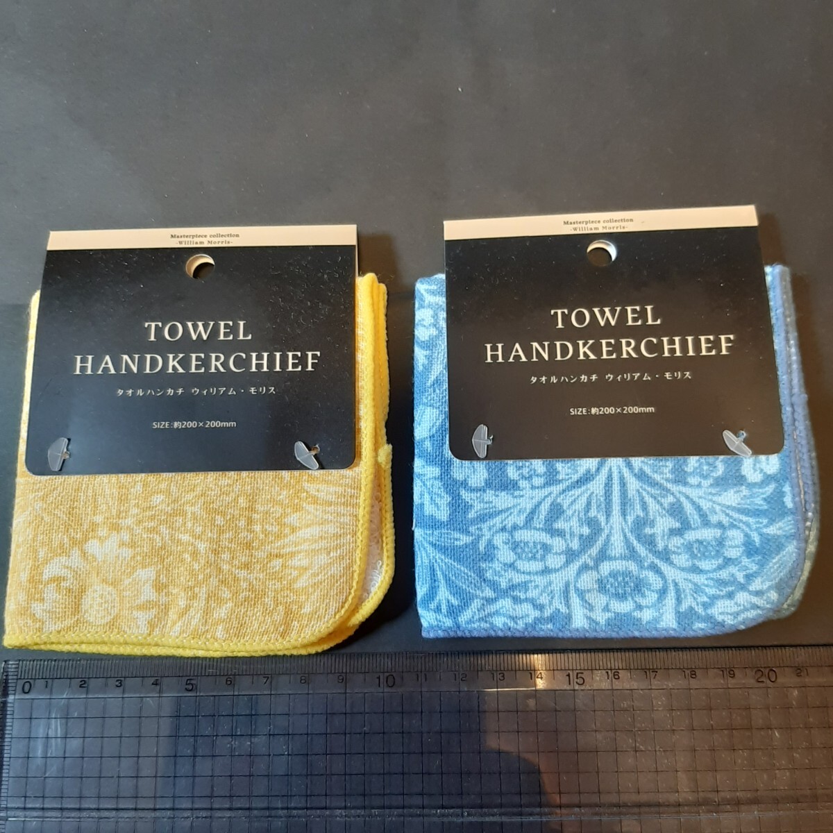 新品ウィリアムモリス★タオルハンカチ2枚セット拍卖