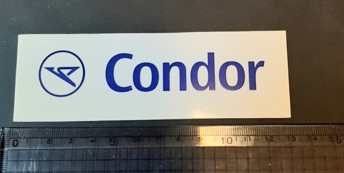 ドイツCondor航空ステッカー★コンドル拍卖