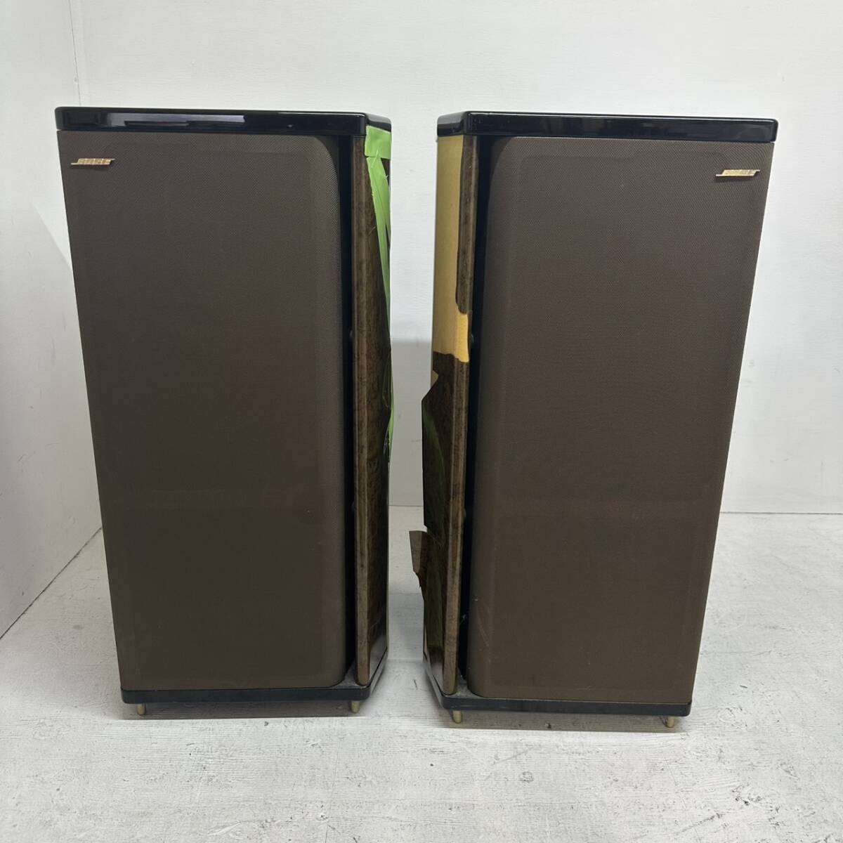 送料無料!!【BOSE ボーズ】464 スピーカーペア 音鳴り確認OK 剥がれあり ジャンク品扱い 全高63cm 2本拍卖